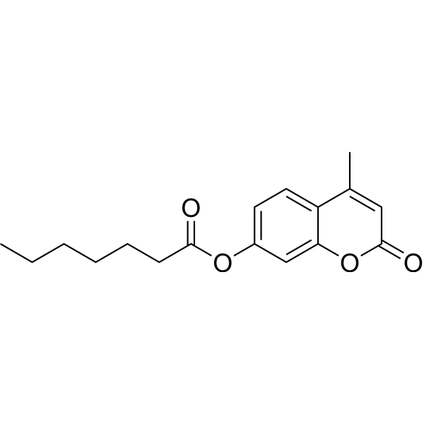 4-Methylumbelliferyl heptanoate 18319-92-1